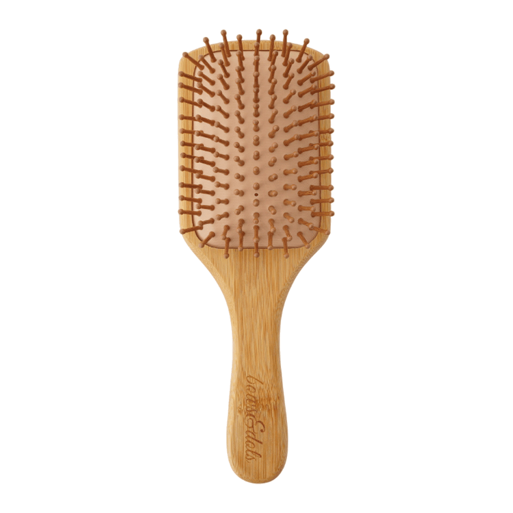 Bows & Dots Bamboo Paddle Brush