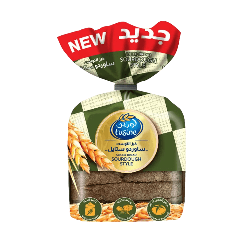 [KW082025] LUSINE SOURDOUGH STYLE SLICED BREAD 300G
