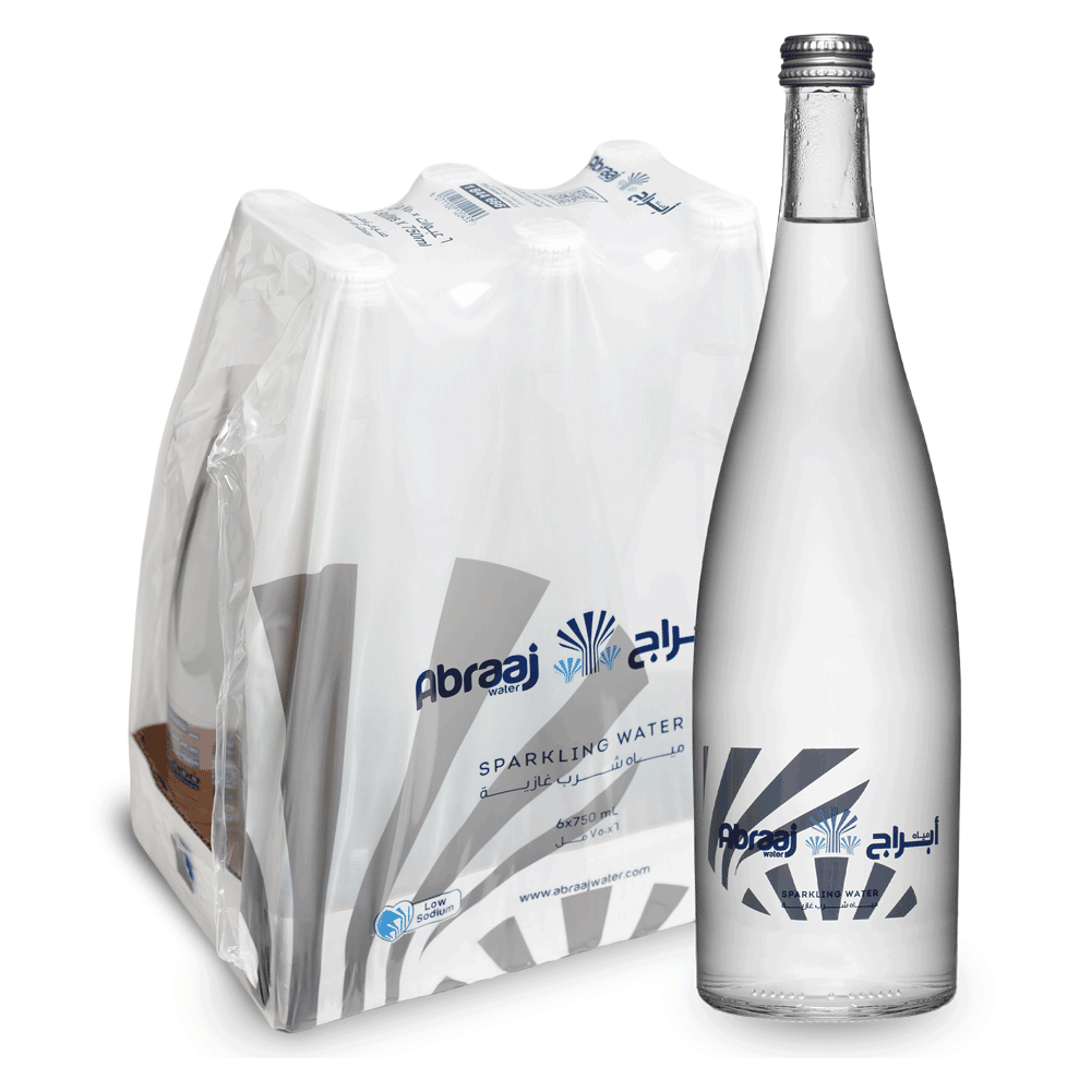 [KW083406] ABRAAJ SPARKLING WATER GLASS 750MLX6