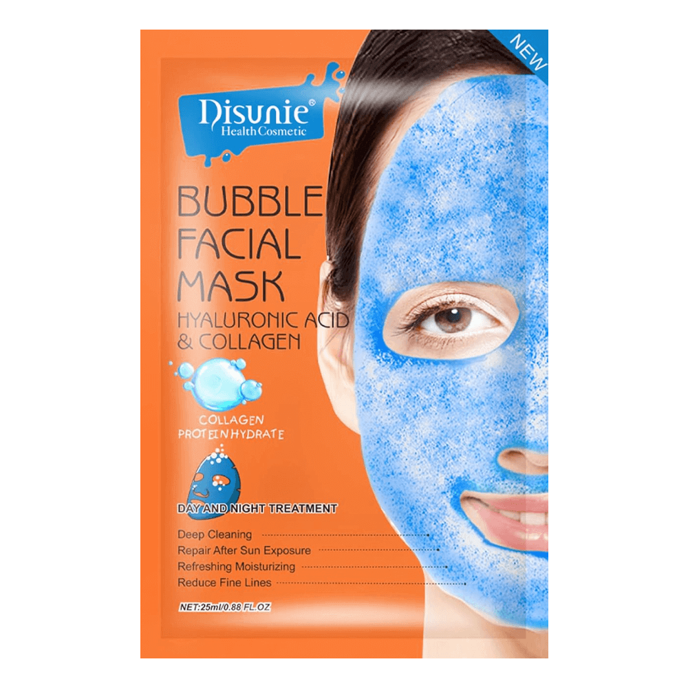 Disunie Hyaluronic Acid & Collagen Bubble Facial Mask