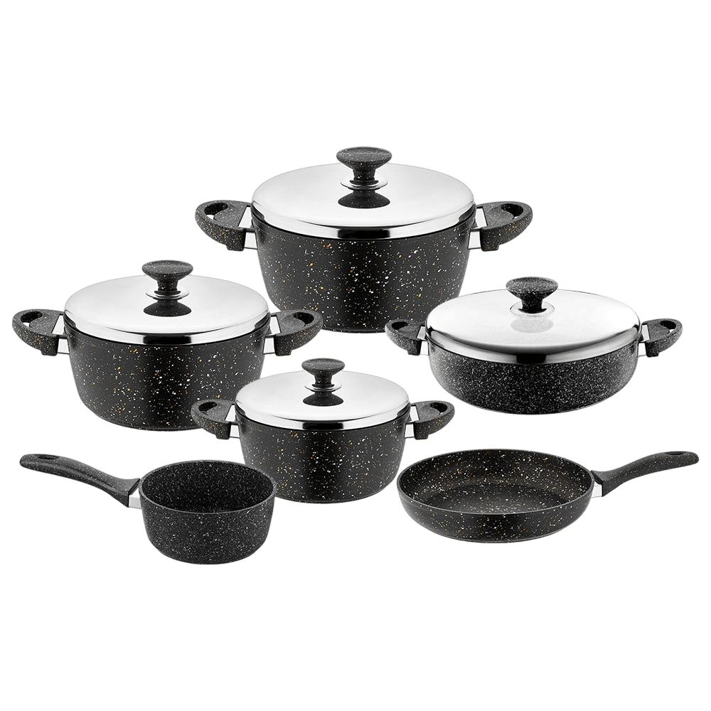 SAFLON CERAMIC 10 PCS SET 28+24+20+18 POTS