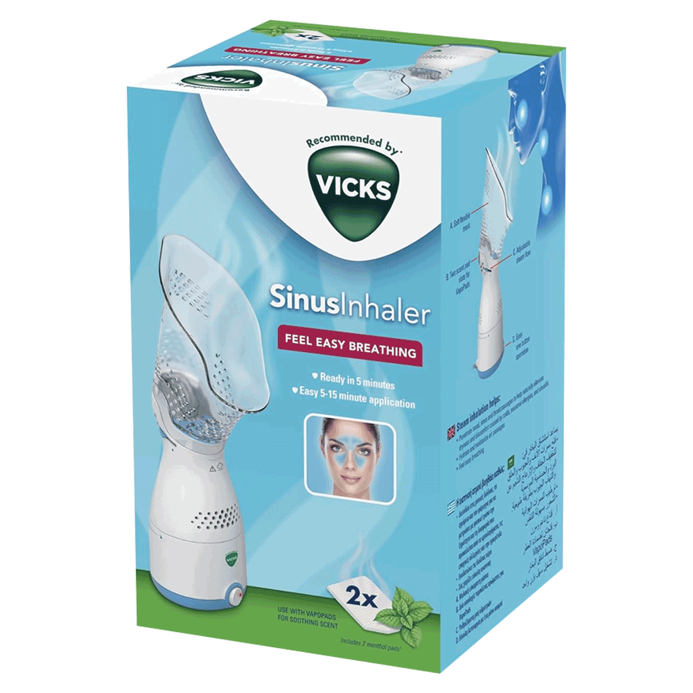 Vicks Sinus Inhaler - Personal Steam Inhaler for Sinus Relief