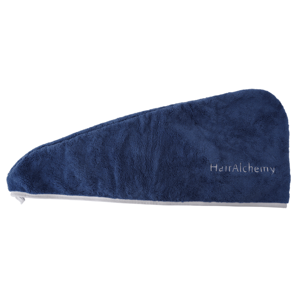 [KW090323] Hair Towel - Navy Blue