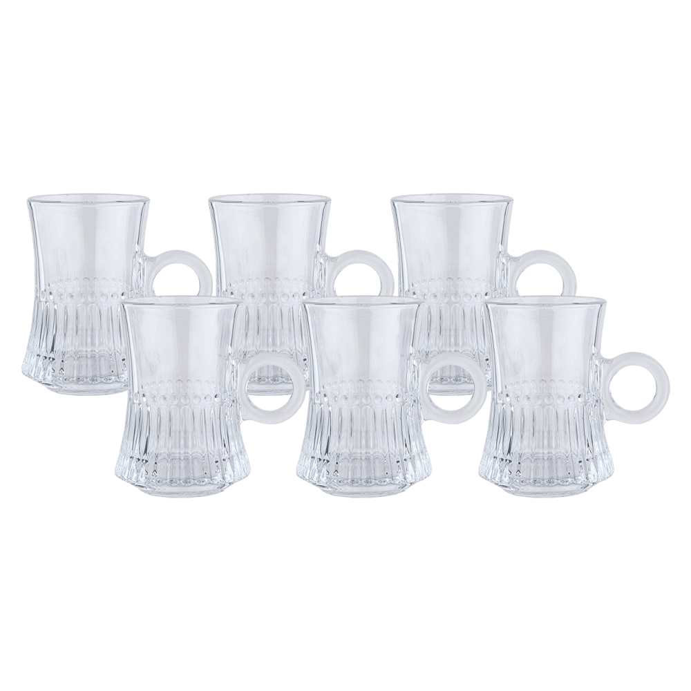 [KW087275] ÿ®ŸäÿßŸÑÿ© ÿ≤ÿ¨ÿßÿ¨ ( 2 ) 6ÿ≠ÿ®Ÿá ZAD                glass cup of tea AL SAIF