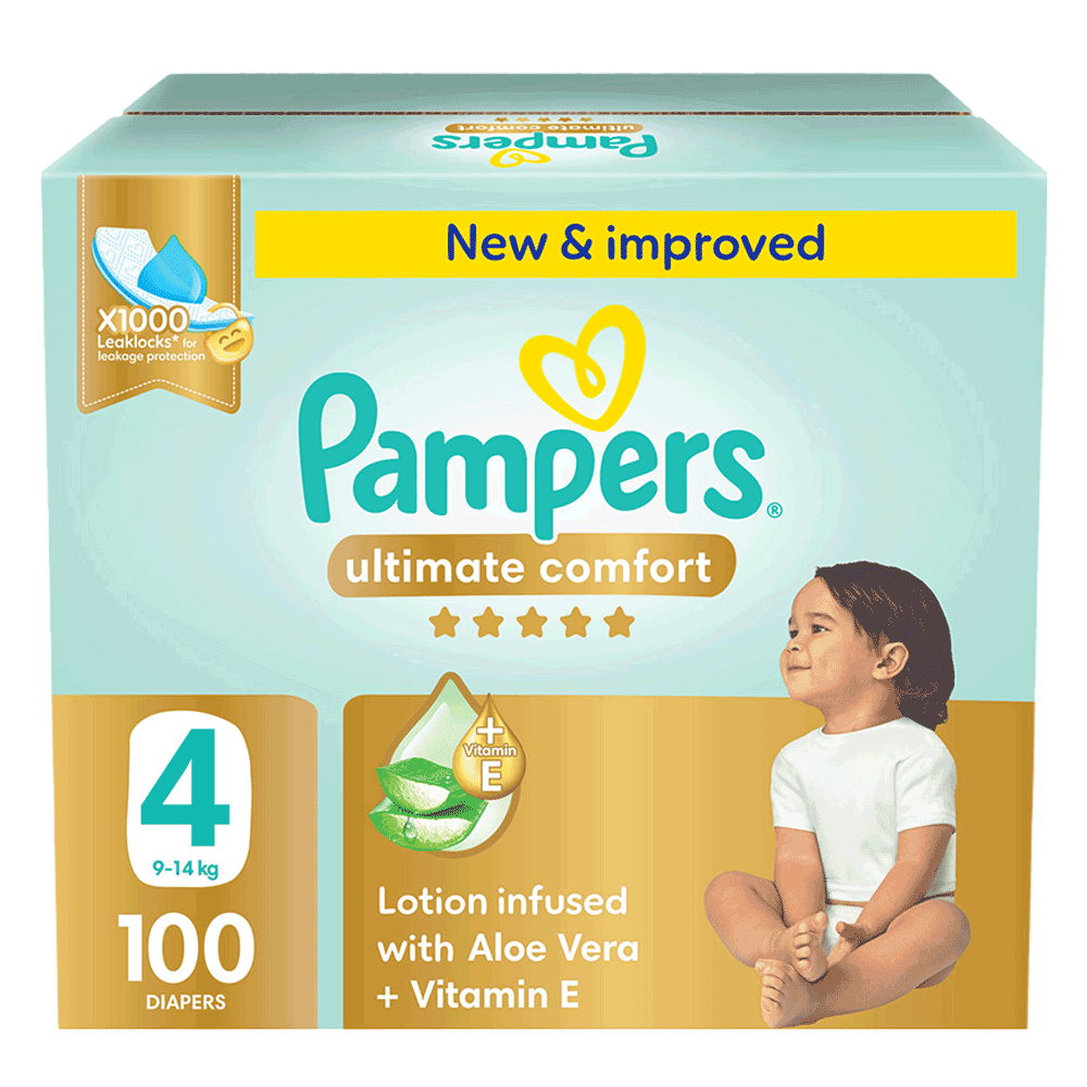 [KW089348] Ultimate Comfort Taped Diapers Size 4 Giant Saving Box