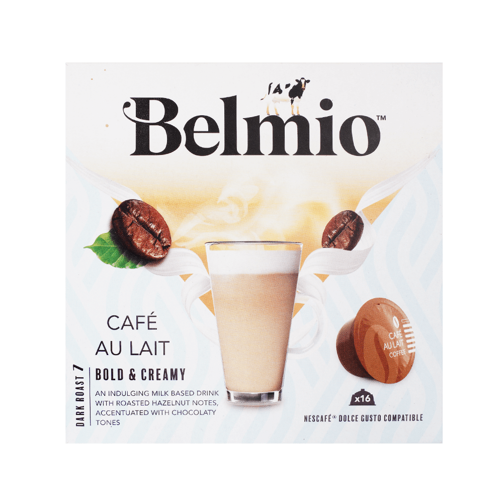 CAPSULES CAFE AU LAIT-DOLCE GUSTO(BELMIO)