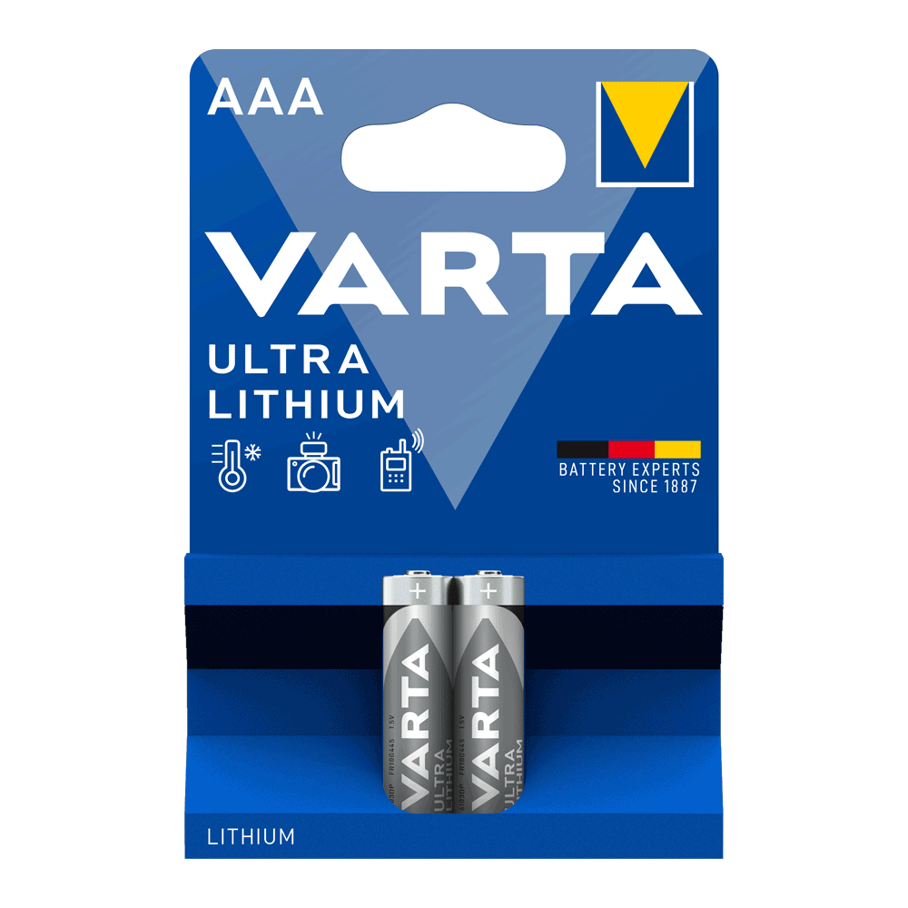 VARTA ULTRA LITHIUM AAA BLI 2