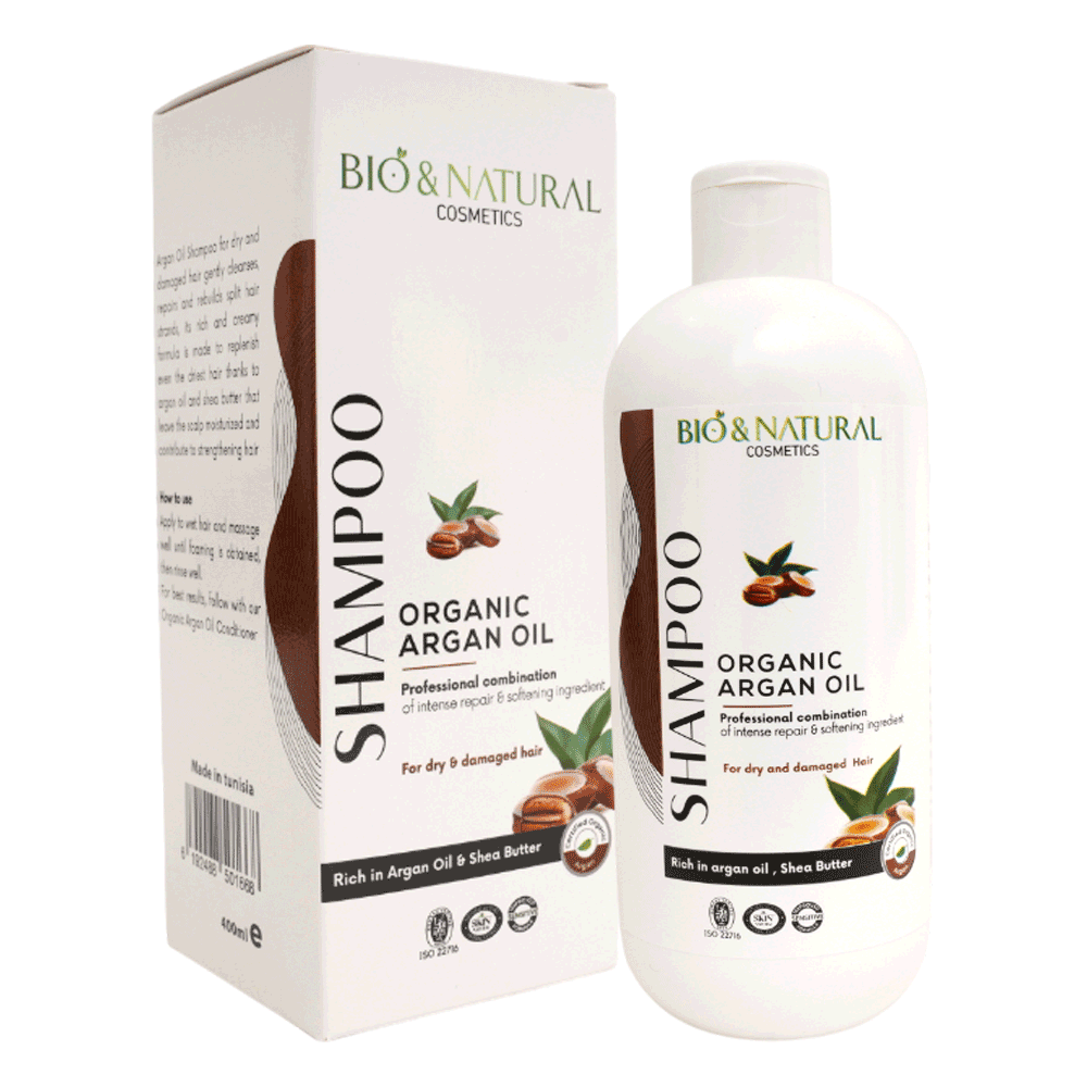 [KW088202] BIO&NATURAL SHAMPOO ORGANIC ARGAN OIL for DRY AND DAMAGED HAIR ŸÑŸÑÿ¥ÿπÿ± ÿßŸÑÿ¨ÿßŸÅ ŸàÿßŸÑÿ™ÿßŸÑŸÅ