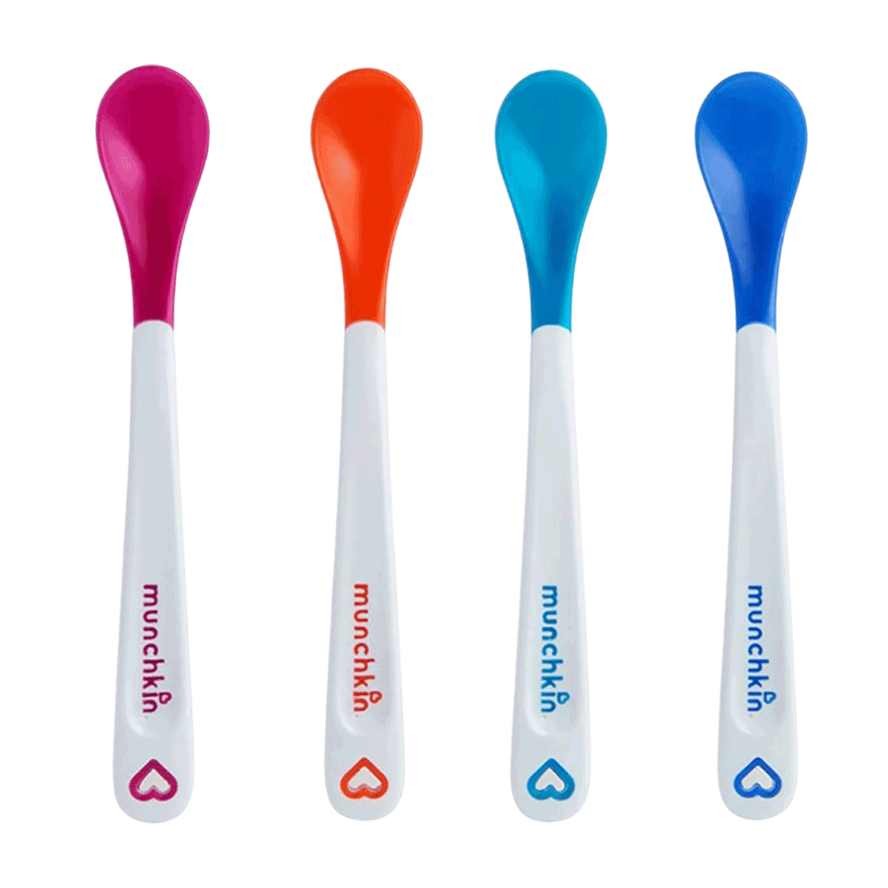 Munchkin White Hot¬Æ Infant Spoons 4 Pcs +3 months #11522