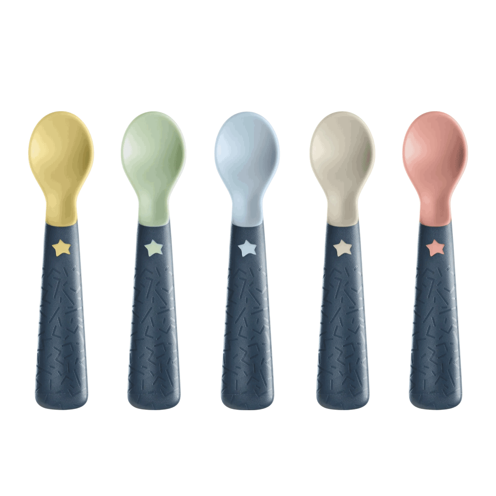 [KW089569] Tommee Tippee Easi Grip Self Feeding Spoons 5 Pcs +6m #TT447189