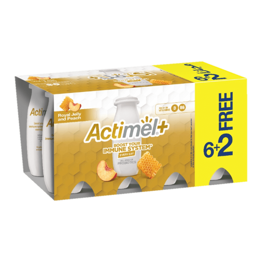 [KW081796] Actimel 93ml x 8 (6+2 Free) Jelly Royal-SL55D