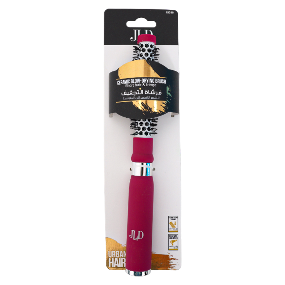 JLD Paris Ceramic Blow Drying Brush Short & Fringe Hair
