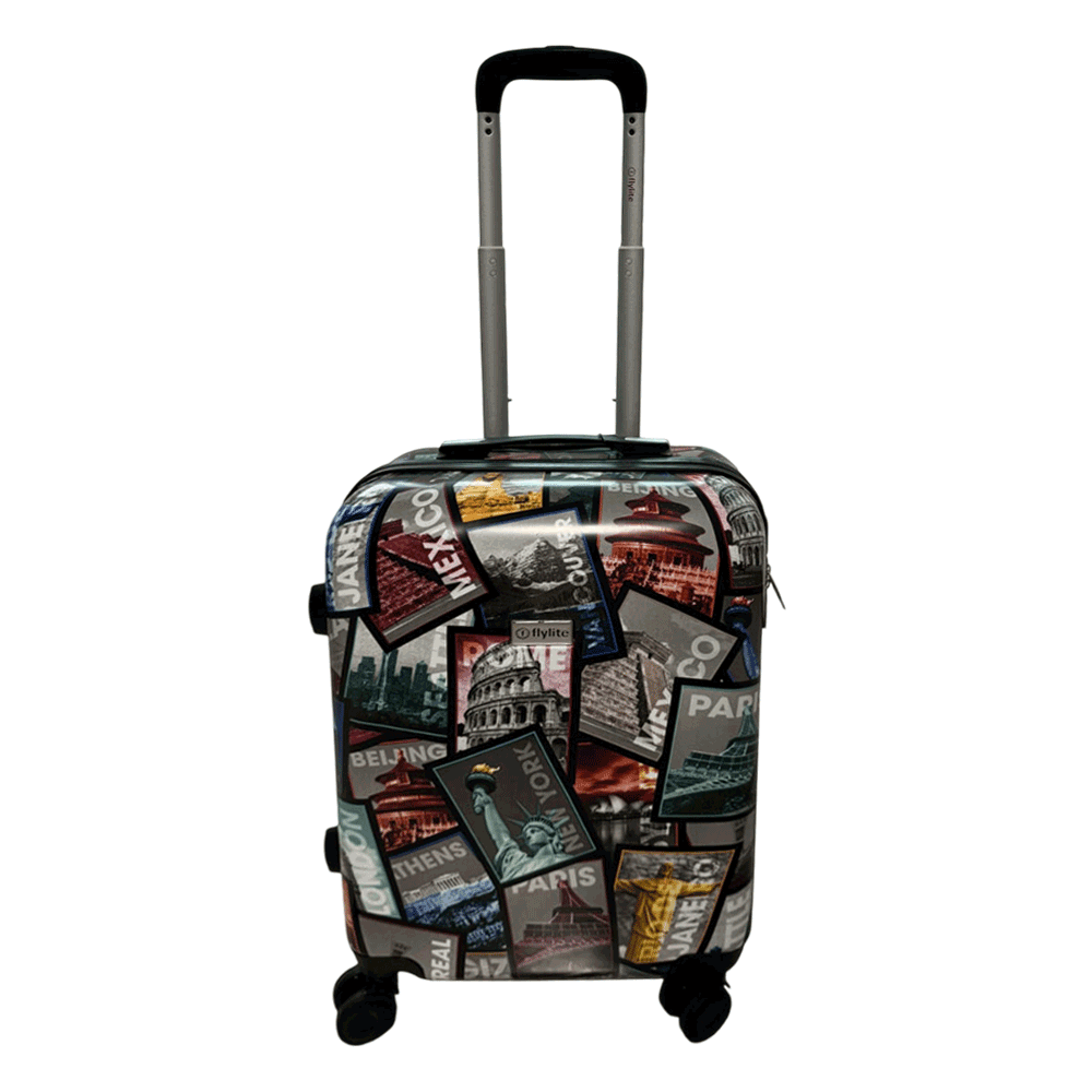 [KW087129] FLYLITE4TWHRD/TROLLEY(L) AROUND THE WORLD 28