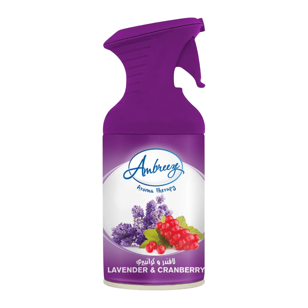 AMBREEZE A/F AROMA THERAPY 250ML - LAVENDER & CRANBERRY