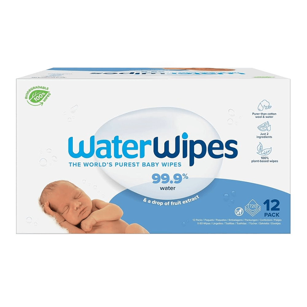 Water Wipes 99.9% Water & Fruit Extract Baby Wipes