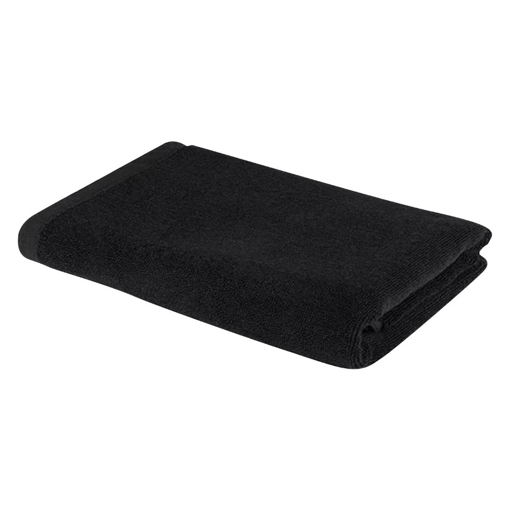 [KW083081] CANNON SPA LINE TOWEL 70x140 BLACK.