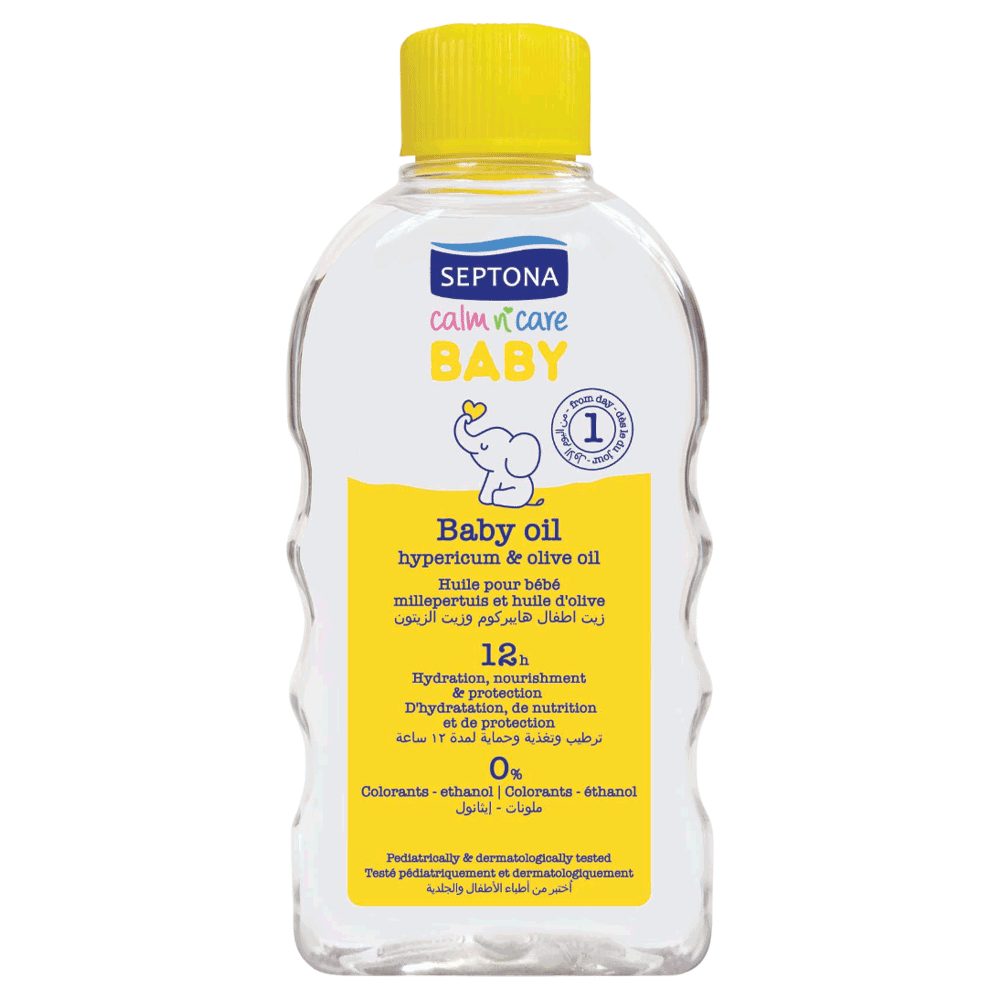 [KW089939] Septona Baby Calm N‚Äô Care Oil Hypericum And Olive Oil 200 ML