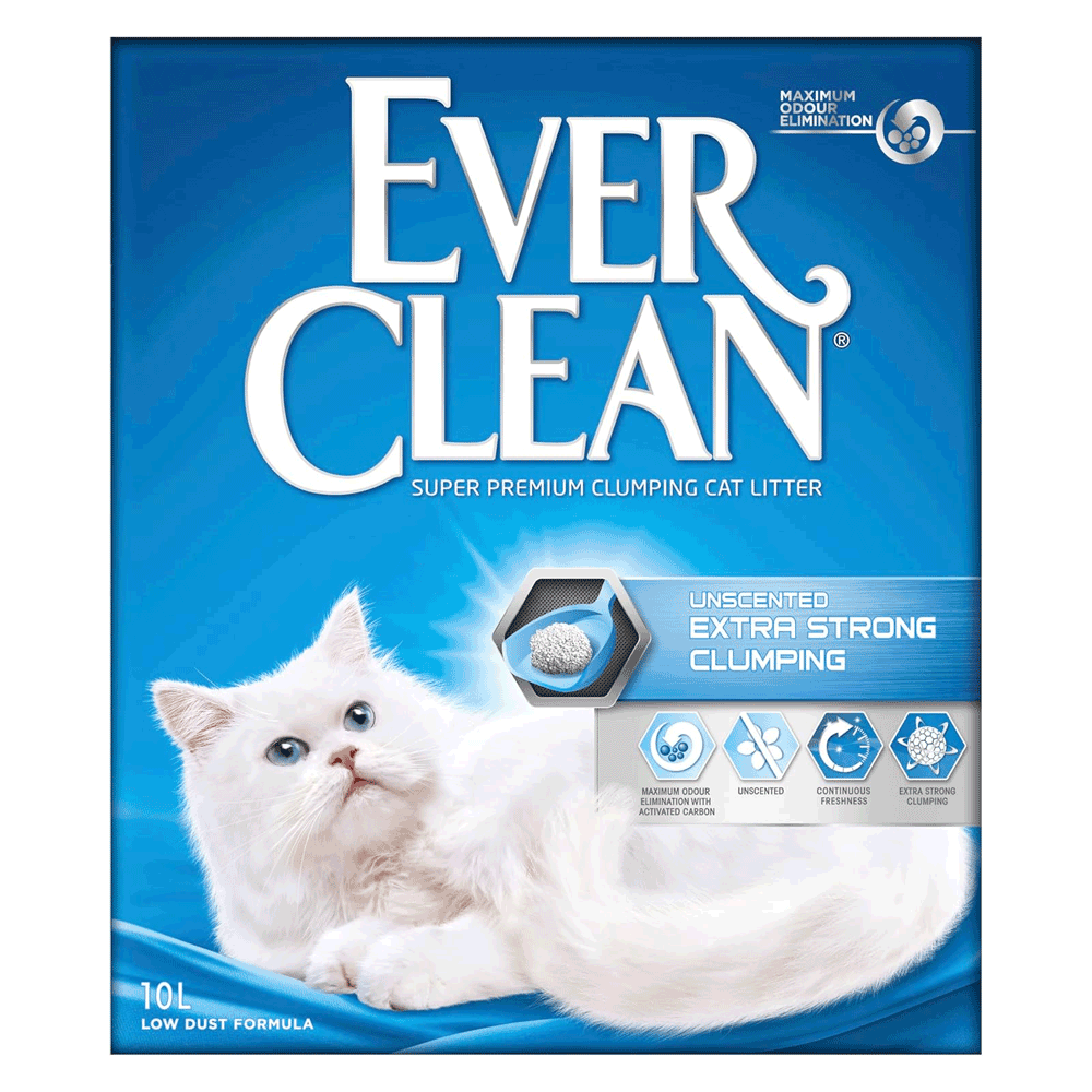 Ever Clean Extra Strong Clumping Unscented 10L