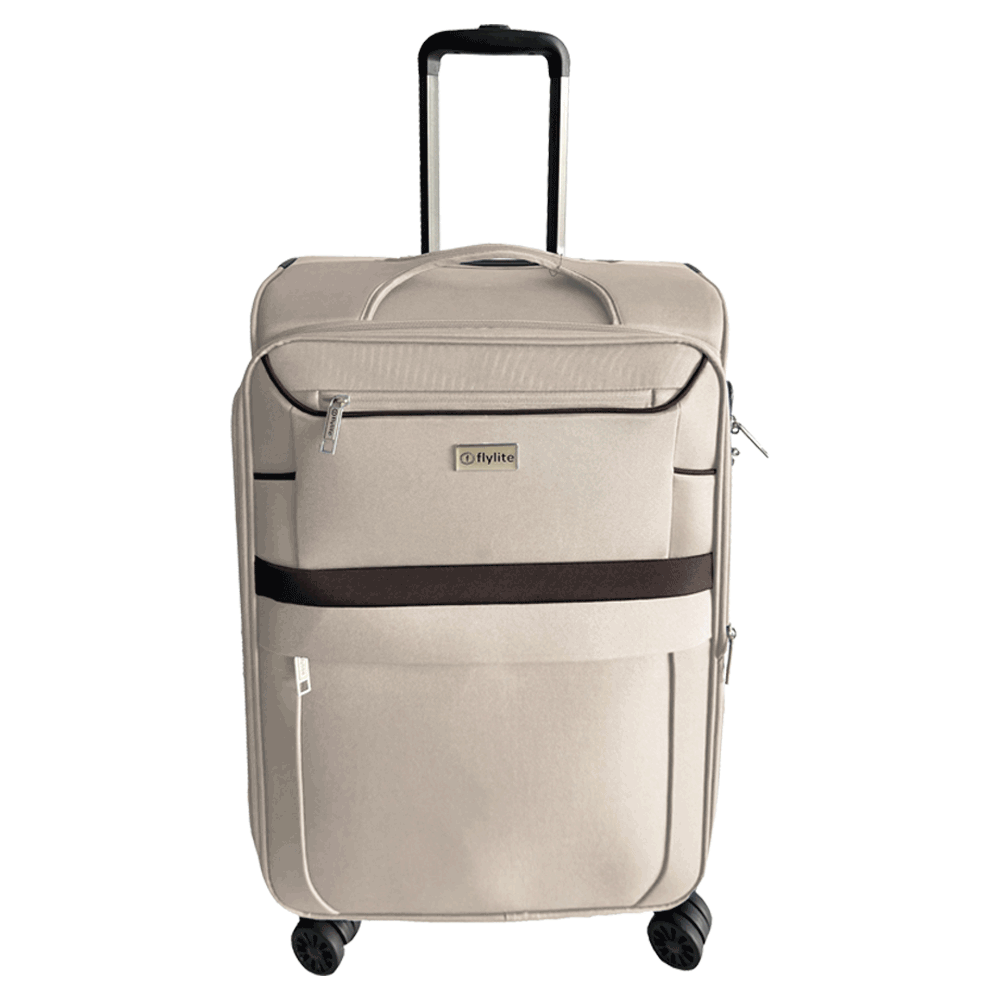 FLYLITE4TWSFT/TROLLEY(L) BEIGE/BROWN 28
