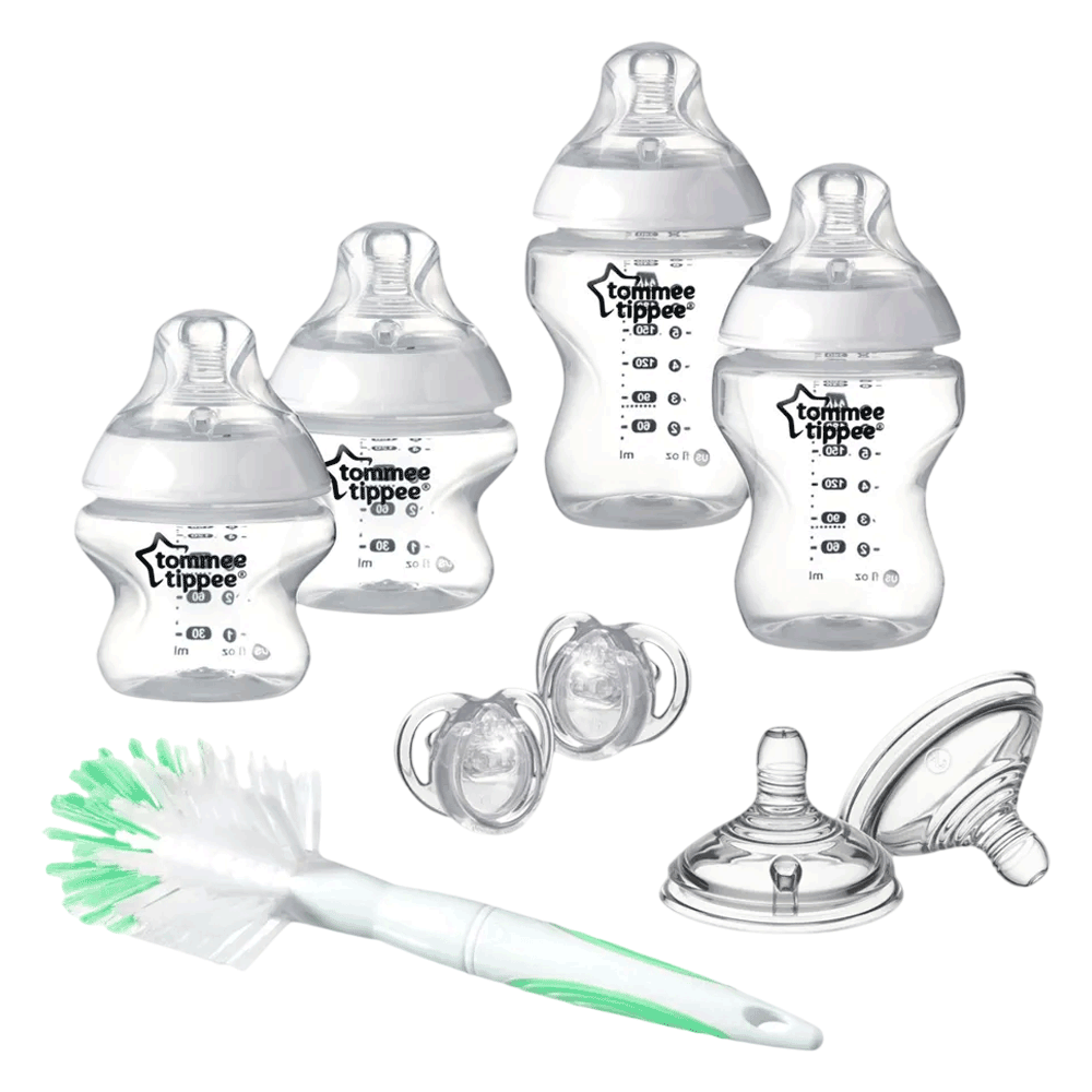 [KW088668] Tommee Tippee Closer to Nature New Born Kit- Clear -Glass #TT42357366-5732