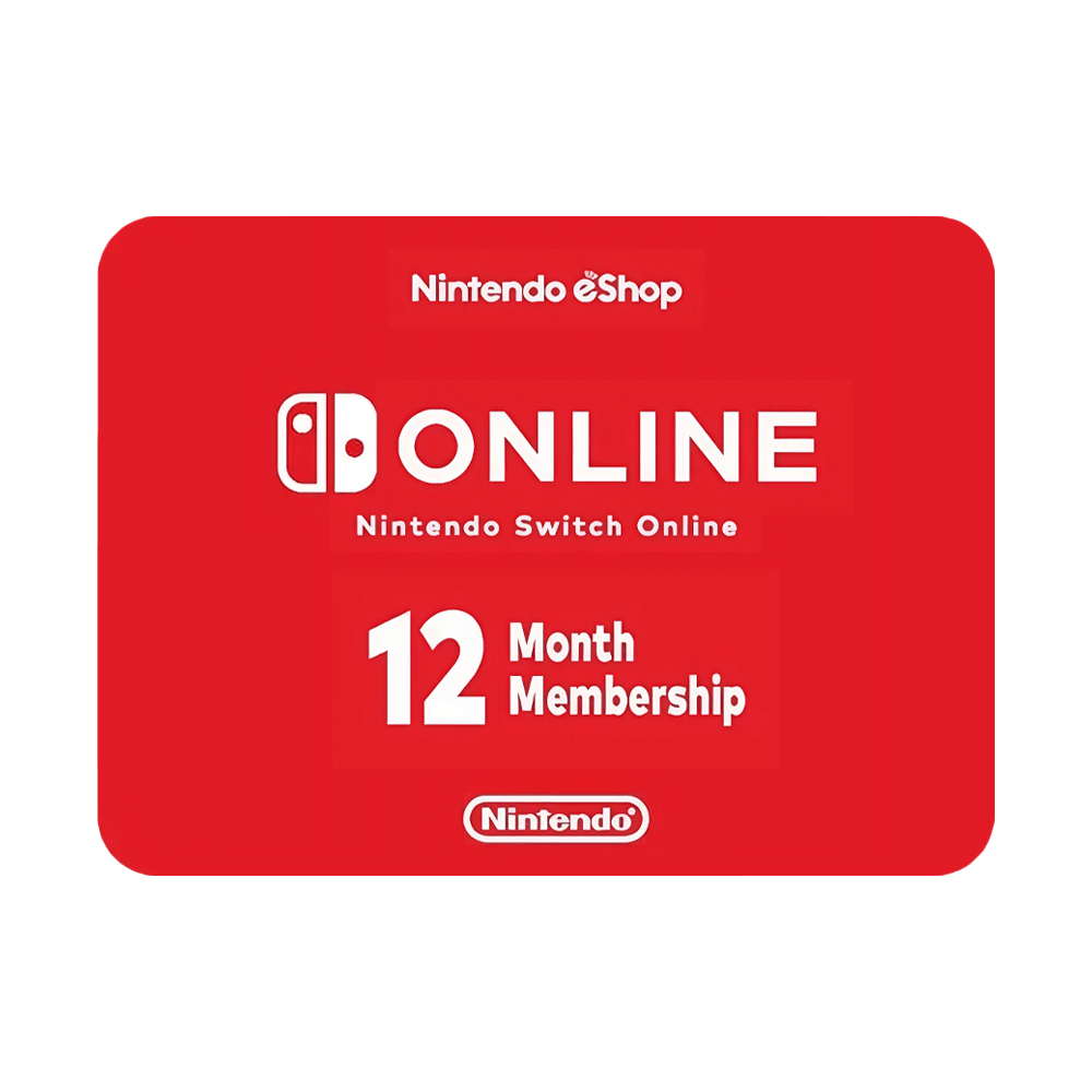 Nintendo Switch Online Membership Card - 12 Month