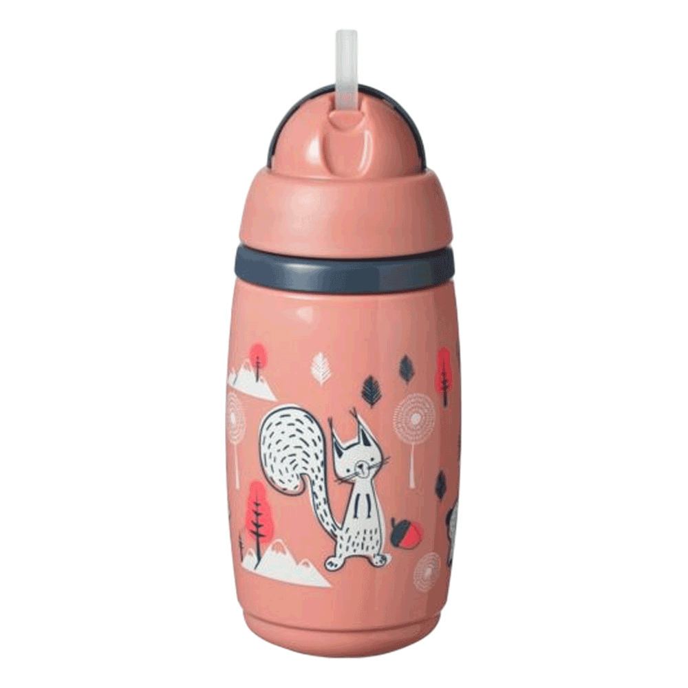 Tommee Tippee SuperStar Insulated No-Leak Straw Drinking Bottle 266 ML +12M #TT447802