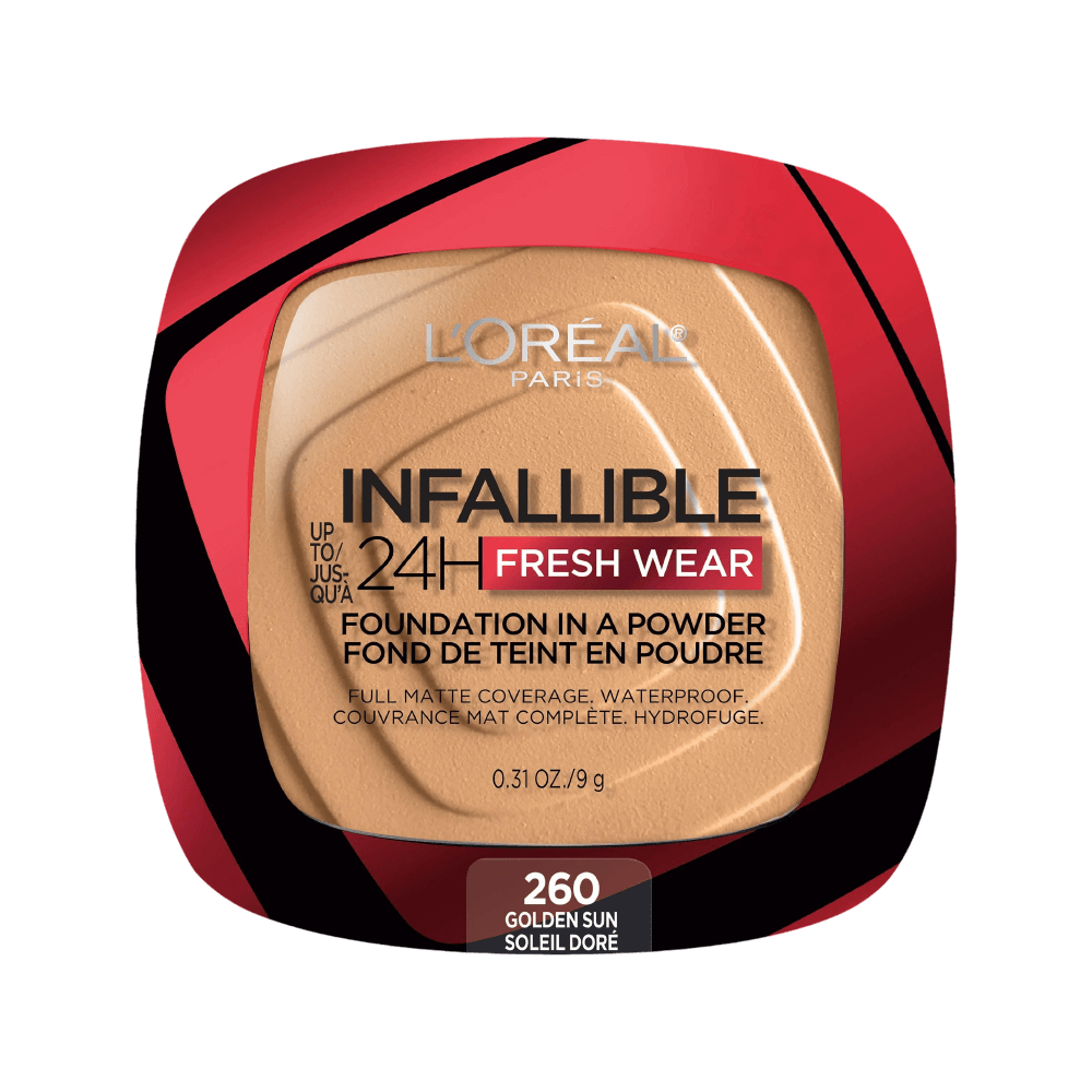 [KW079301] PowderInfaillible 24H Fresh Wear  Golden Sun 260