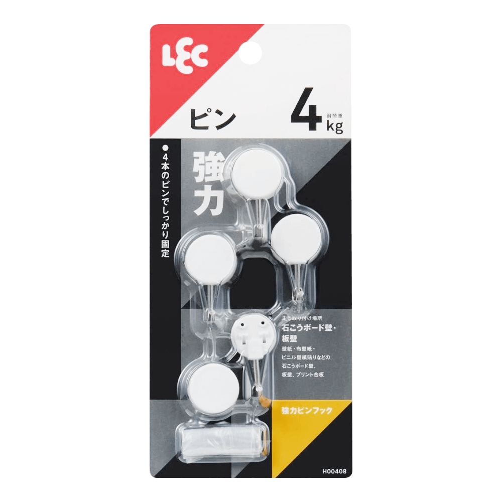 [KW079585] LEC Pin Hook Strong 4pcs #H-00408