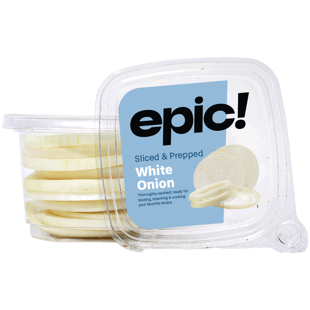 Epic! Sliced & Prepped White Onion