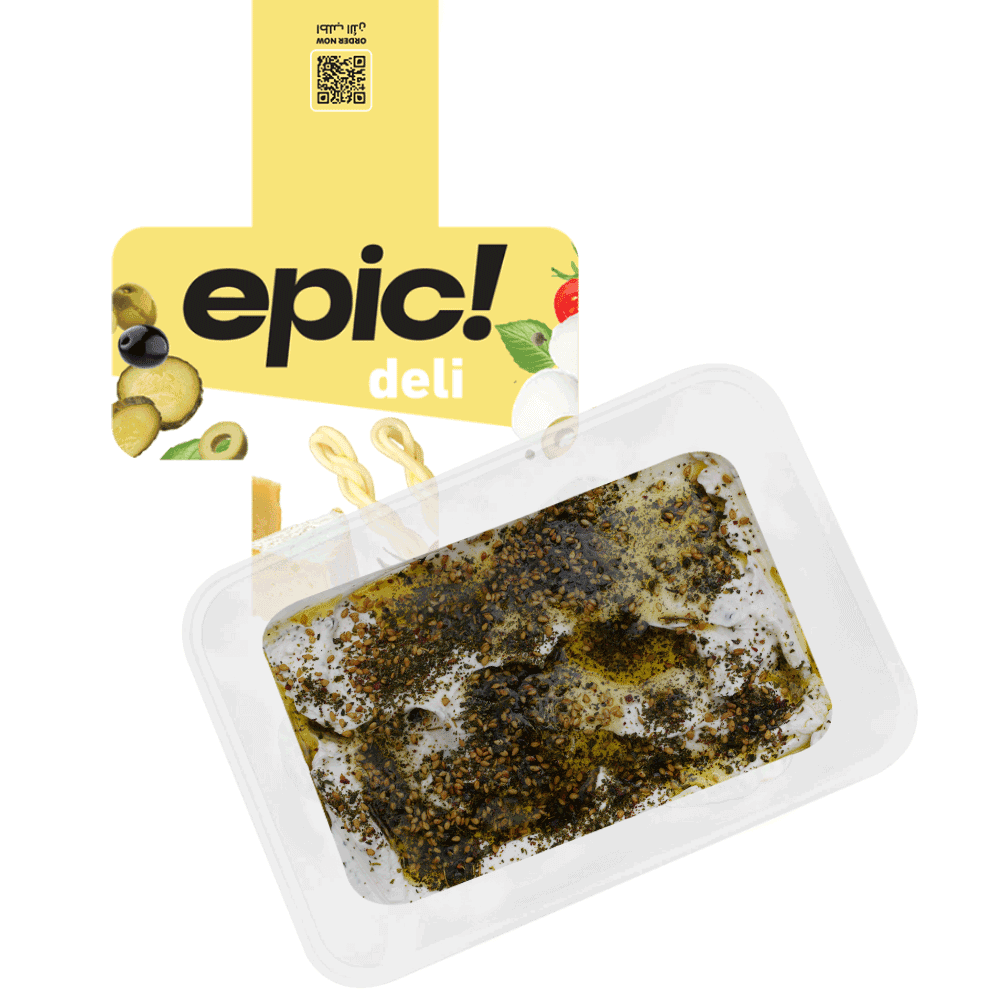 [KW094404] Epic! Fresh Labneh with Zaatar 250g