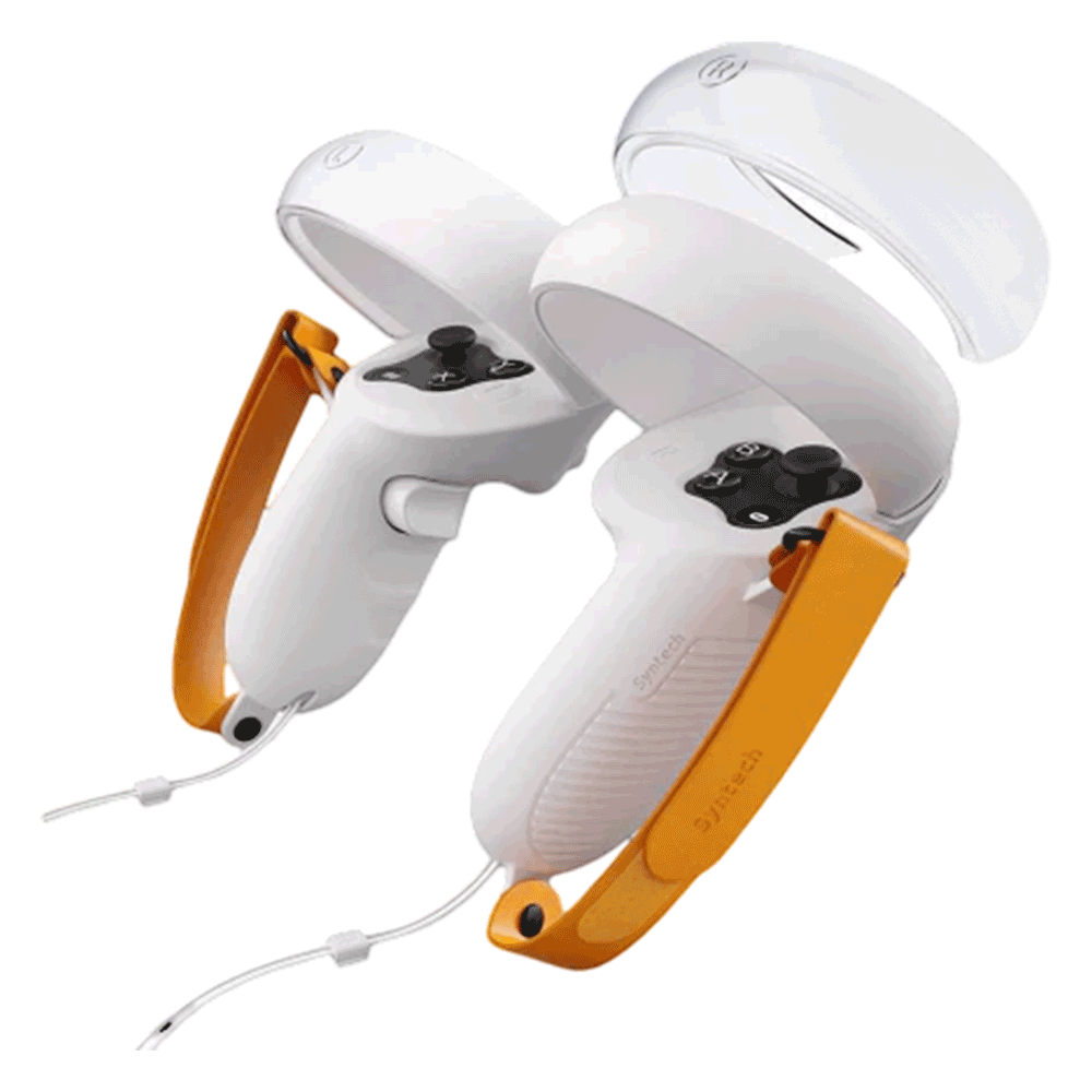 Syntech Vr Touch Controller Grips Cover Compatible With Meta/Oculus Quest  - White