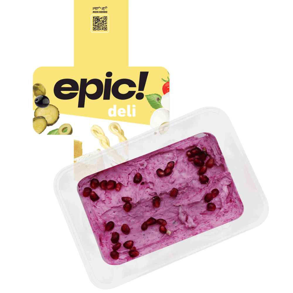 Epic! Labneh with Pomegranate & Beetroot 250g