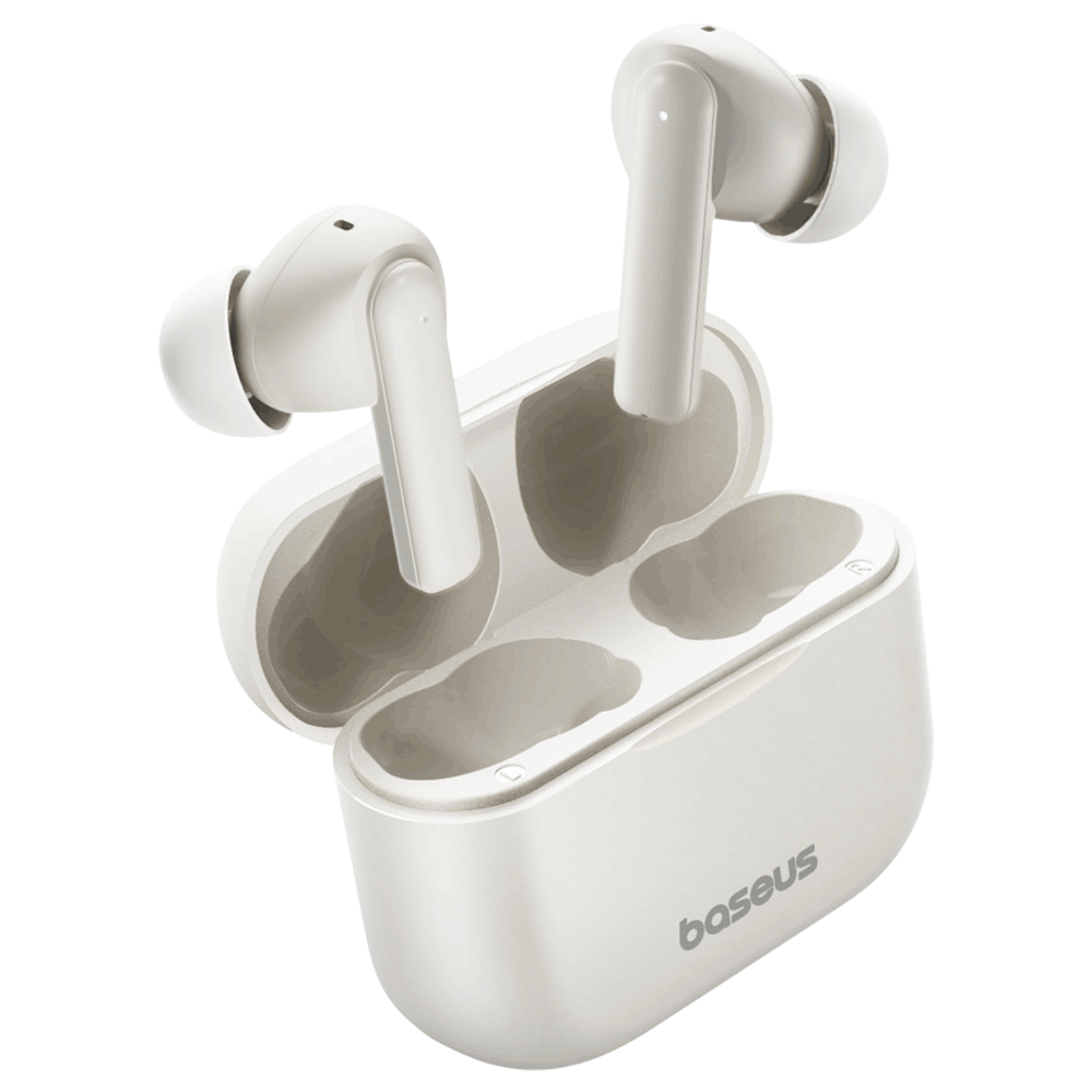 [KWP02041] Baseus Bowie E17 True Wireless Bluetooth Earphones - Stellar White