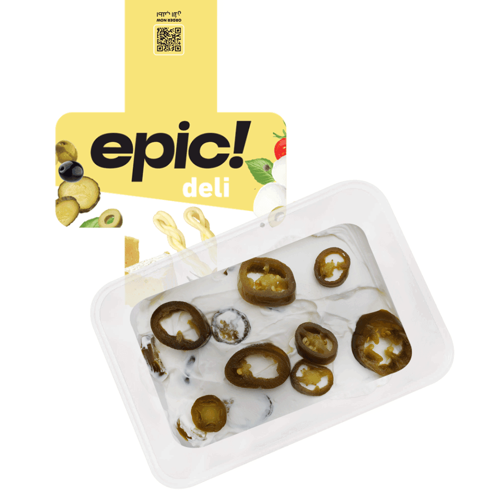 [KW094405] Epic! Fresh Labneh with Jalapeño 250g