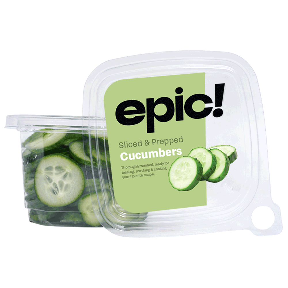 [KW094657] Epic! Sliced & Prepped Cucumber