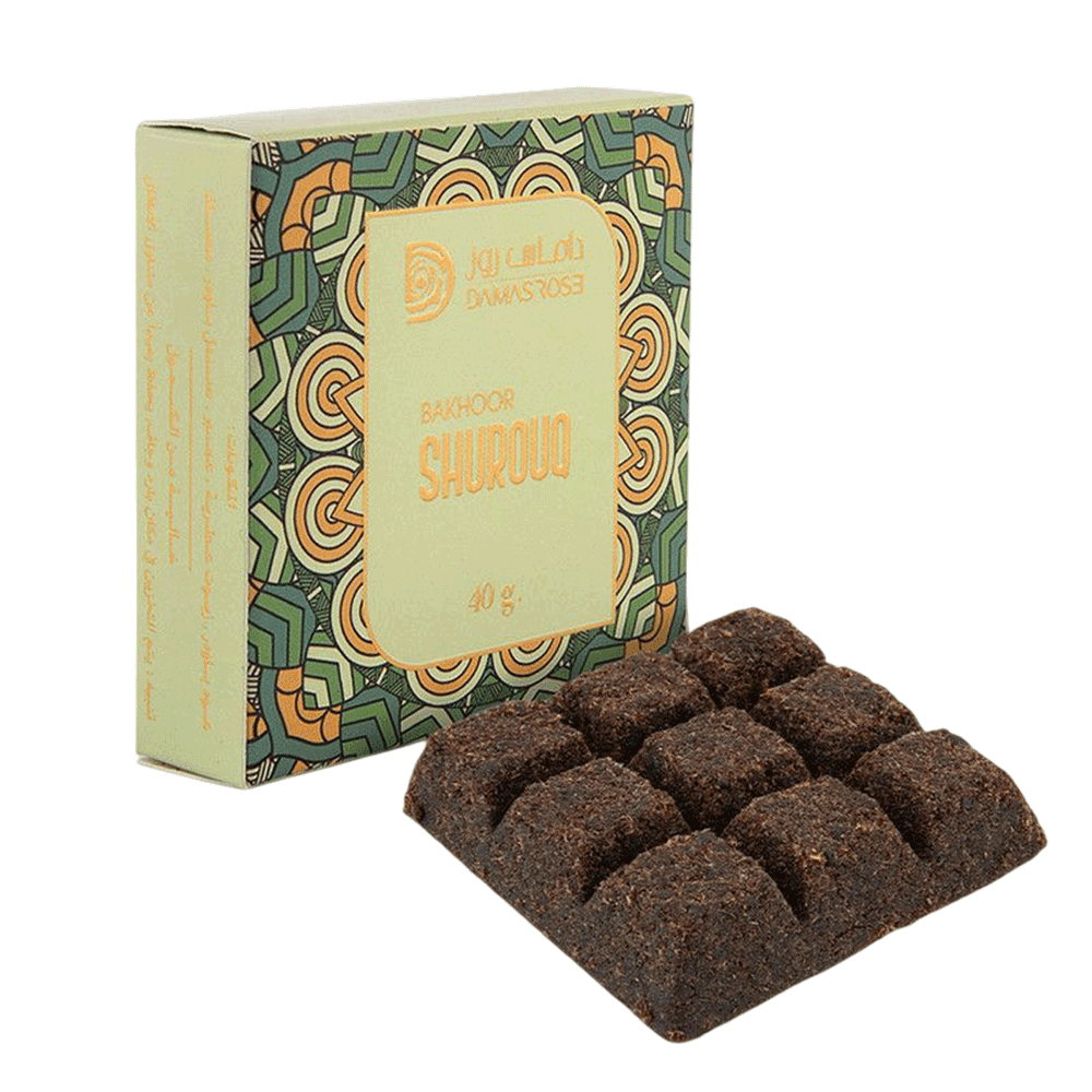 [KWP04058] Damas Rose Chocolate Bakhoor Shurouq 40Gr