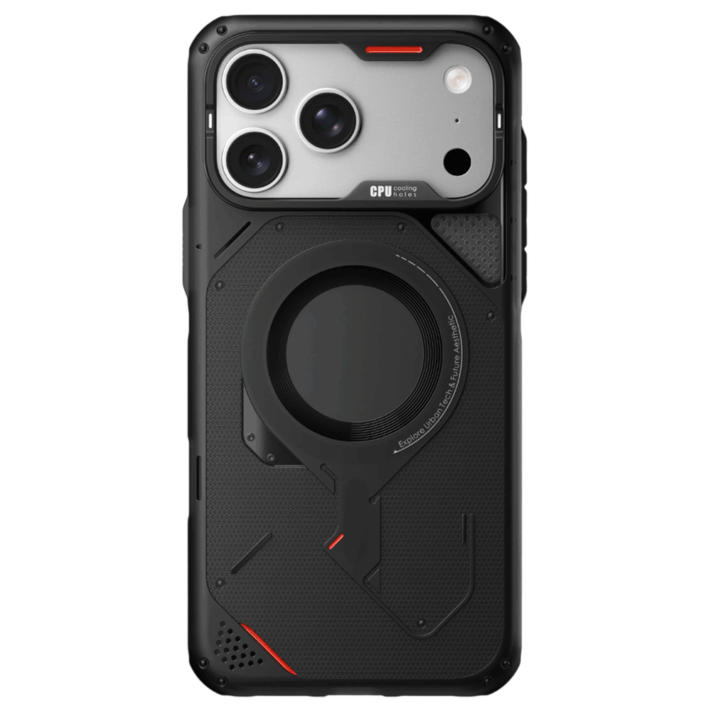 [KWP02132] Aulumu A17 Rugged Case For Iphone 17 Pro Max - Translucent Gray