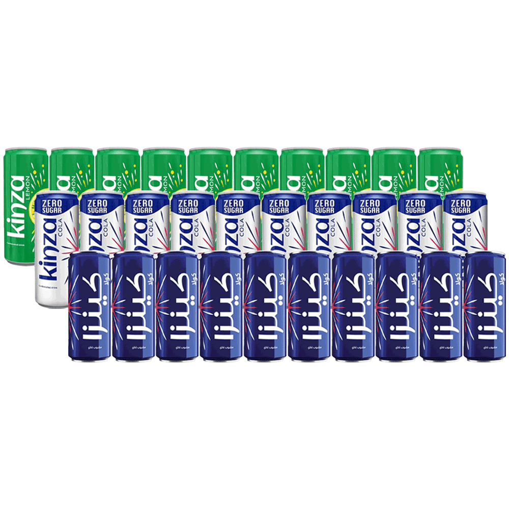 Kinza Cola Diet - Cola Soft Drink - Lemon Soft Drink