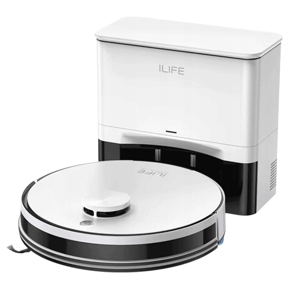 Ilife A30 Pro Robot Vacuum And Mop With Self-Emptying Station - White