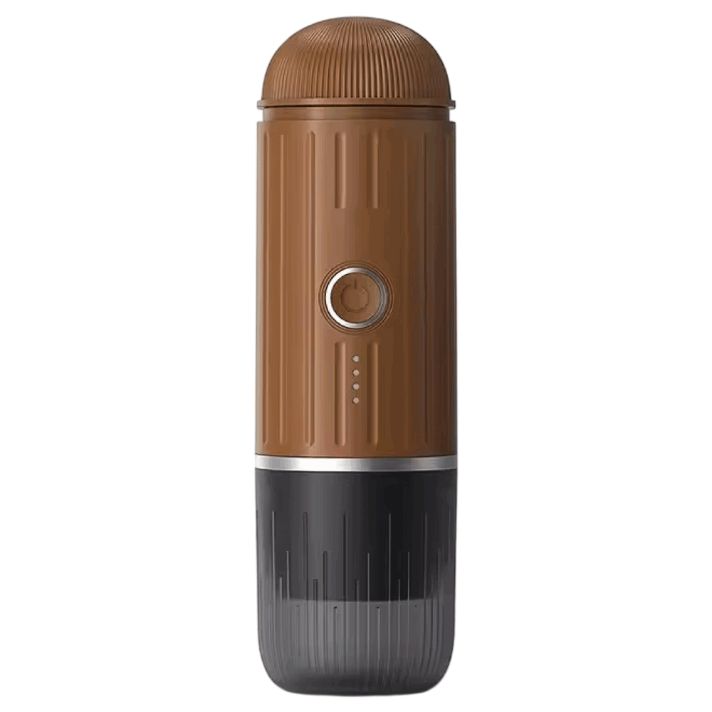 Icafilas 2-In-1 Portable Espresso Maker With Heating - Brown