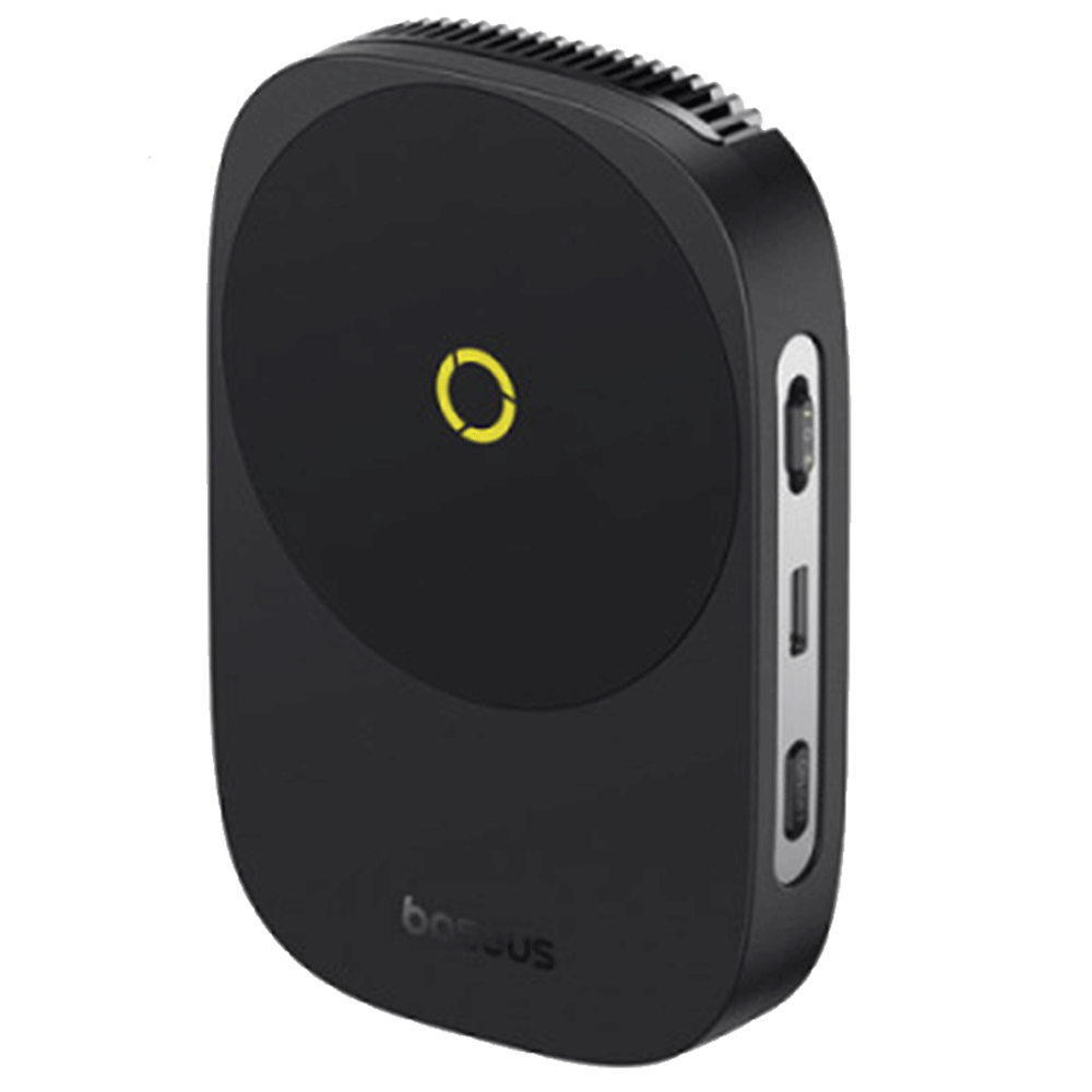 Baseus Magpro Ii Series Ultra-Thin Magnetic Phone Cooler (With Wireless Charger) - Cosmic Black
