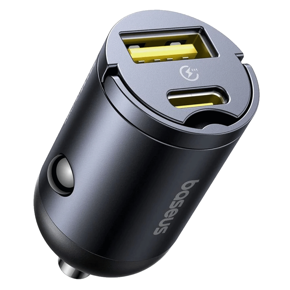 Baseus Tiny Star Mini Car Charger (U+C) 30W - Cosmic Black