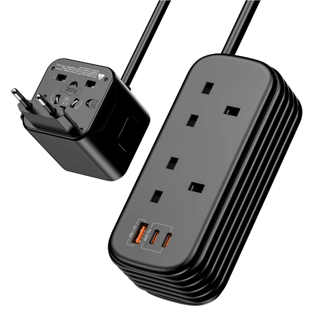 Travelest Quick Charge 30W Travel Power Strip