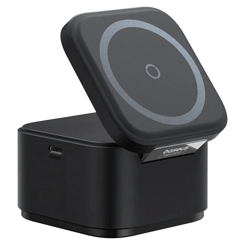 [KWP01963] Baseus Magpro 3-In-1 Qi2 Magnetic Wireless Charger 25W - Cosmic Black