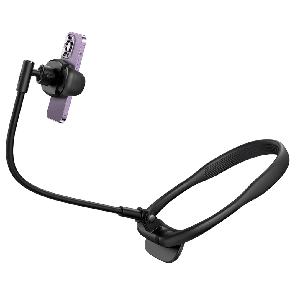 Baseus Comfortjoy Series Neck Phone Holder - Black