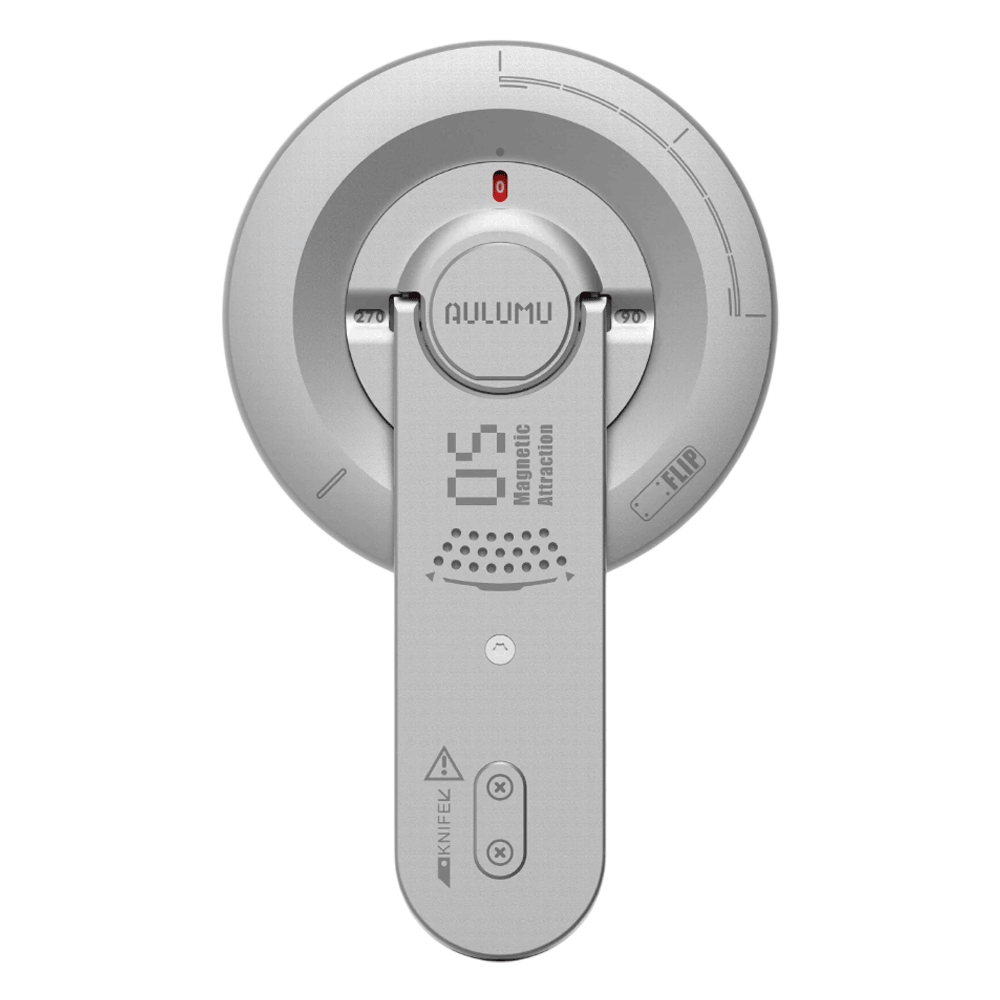 [KWP02139] Aulumu G05 Air 5-In-1 Magnetic Phone Kickstand With Box Cutter - Silver