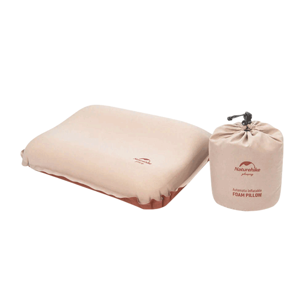 [KWP02293] Naturehike 3D Comfortable Silent Foam Pillow - Almond Yellow