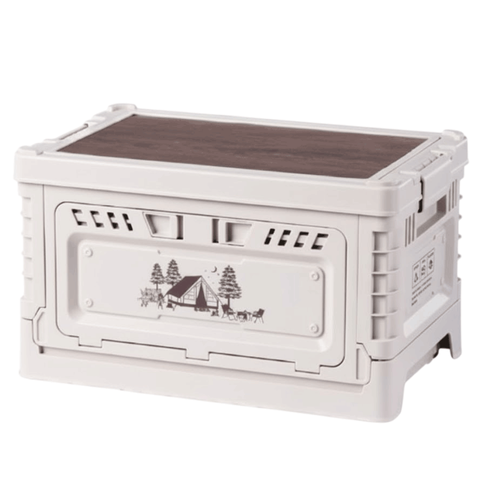 [KWP02401] Naturehike Ling Yue S Pp Folding Storage Box - Light Beige (50L + 10L)