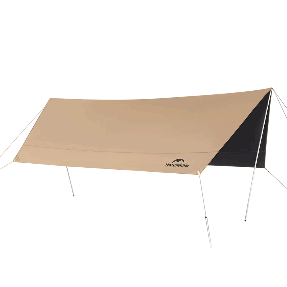 Naturehike Cloud Skies Awning Canopy Lite - Dark Brown Hexagon Vinyl-S (400*292)