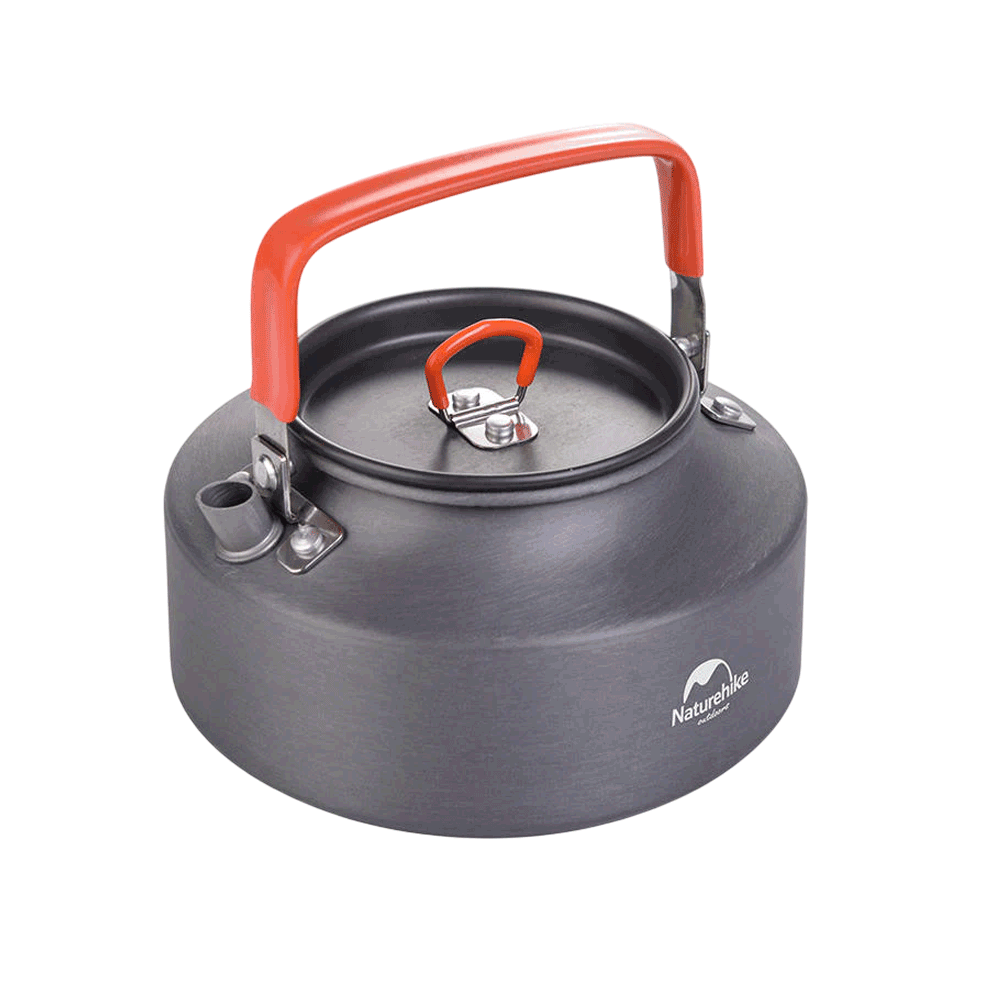 Naturehike Aluminum Alloy Outdoor Picnic Teapot - Grey (1.45L)